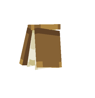 A flying magic book.